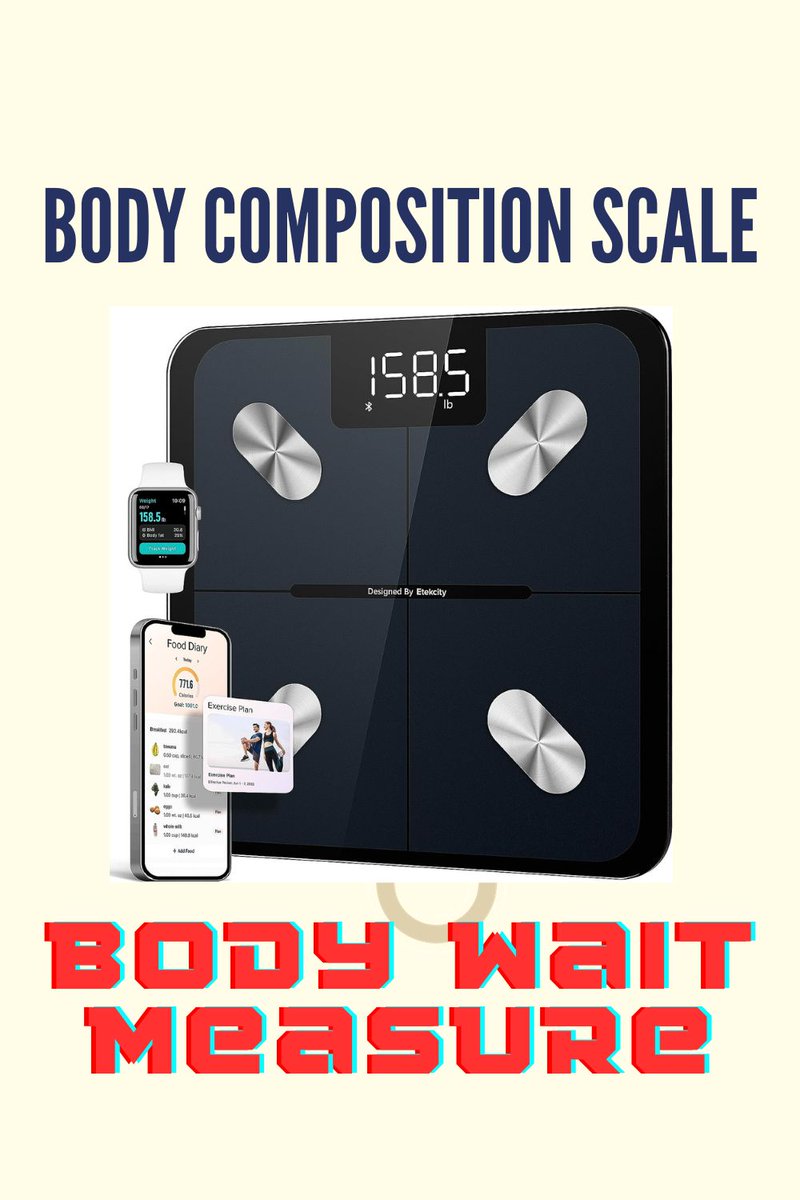 Body Composition Scale
Get instance access click the link.
perubossoffer.com/body-compositi…

#technology #health  #HealthcareInnovation  
#fitnees #HealthyLiving