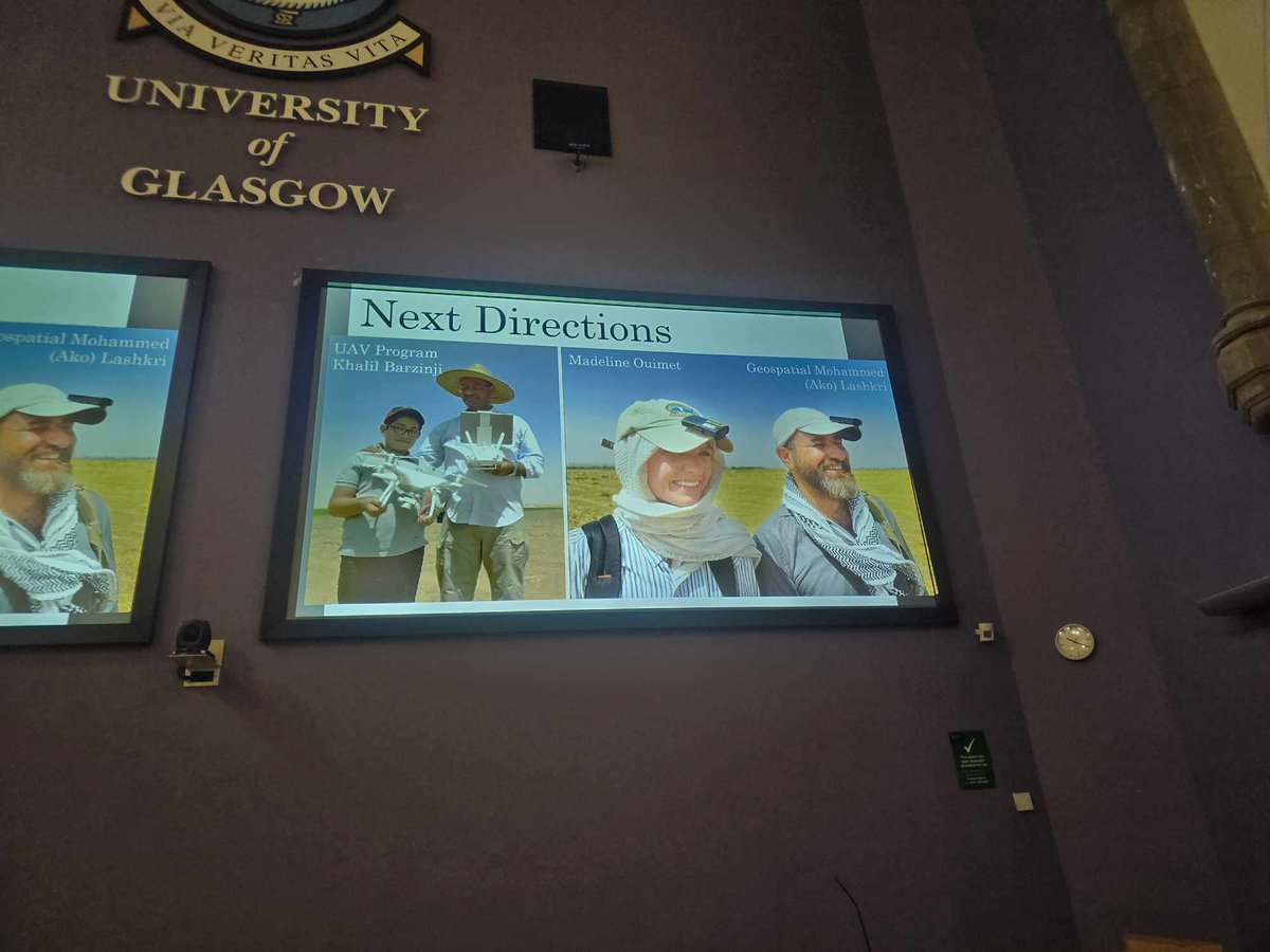 Presentation by #Jasonur on The Erbil plain Archaeological Survey   focusing on new results, thank you for #Rozhin for sending photos #banea2024 #kurdistan #Archaeology #survey