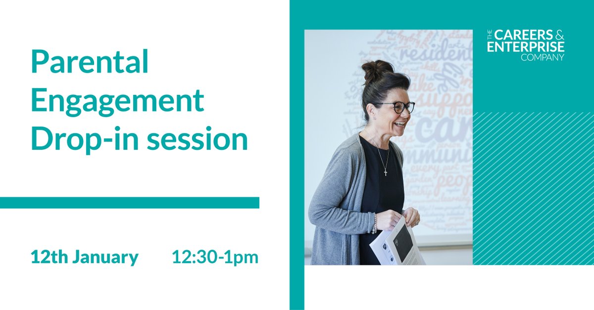 The Careers & Enterprise Company (@careerent) on Twitter photo Careers Leaders - have you explored our free Parental Engagement modules?
They are a great starting point to help you understand how to approach parental engagement in your setting.
Join our drop-in session to learn more. Sign up now 👉 bit.ly/4aIPEwV
<a href="/Causeway_Edu/">Causeway Education</a> Careers Leaders - have you explored our free Parental Engagement modules?
They are a great starting point to help you understand how to approach parental engagement in your setting.
Join our drop-in session to learn more. Sign up now 👉 bit.ly/4aIPEwV
<a href="/Causeway_Edu/">Causeway Education</a>