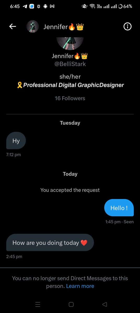 I thought it was a comms again ☹️❗..