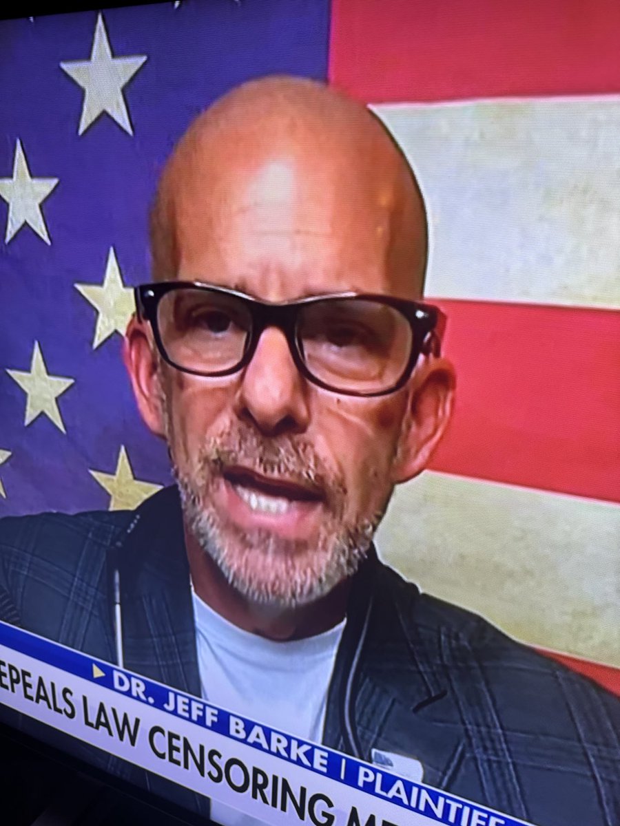 WB6DYN's tweet photo. #Breaking #News🚨
#DrJeffBarke @RX_forLiberty
*Our personal physician*
appearing on @FoxFriendsFirst with @ToddPiro talking about #CA #repeal of #unconstitutional law regulating what Drs may discuss with patients
Dr #Barke also weighed in on DEI & more https://t.co/hAVzLf4All