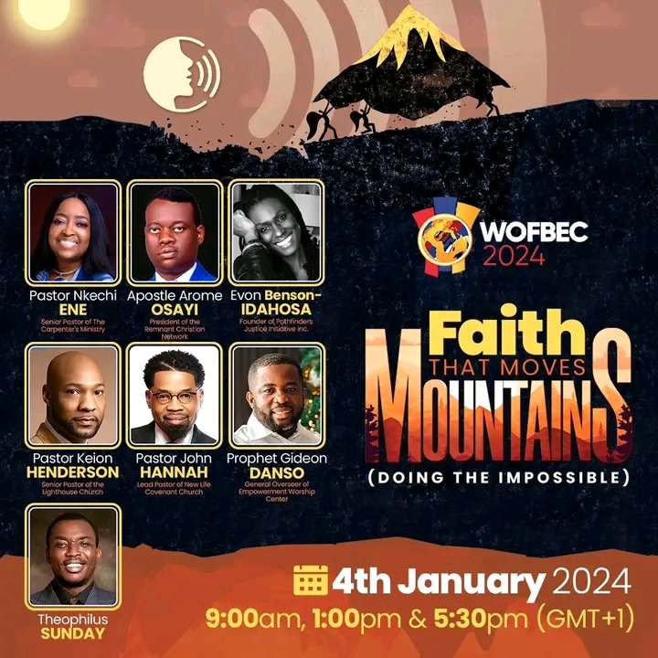 elizatwe's tweet photo. Destiny is not time-based, it is according to encounter.
She judge him faithful who had promised... #WOFBEC2024 https://t.co/Q8VLMCIdcD
