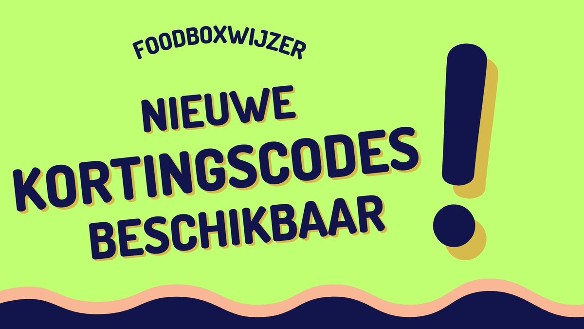 Budgetproof koken met een #maaltijdbox? Probeer het eens in het nieuwe jaar met onze #korting: foodboxwijzer.nl/kortingscodes/