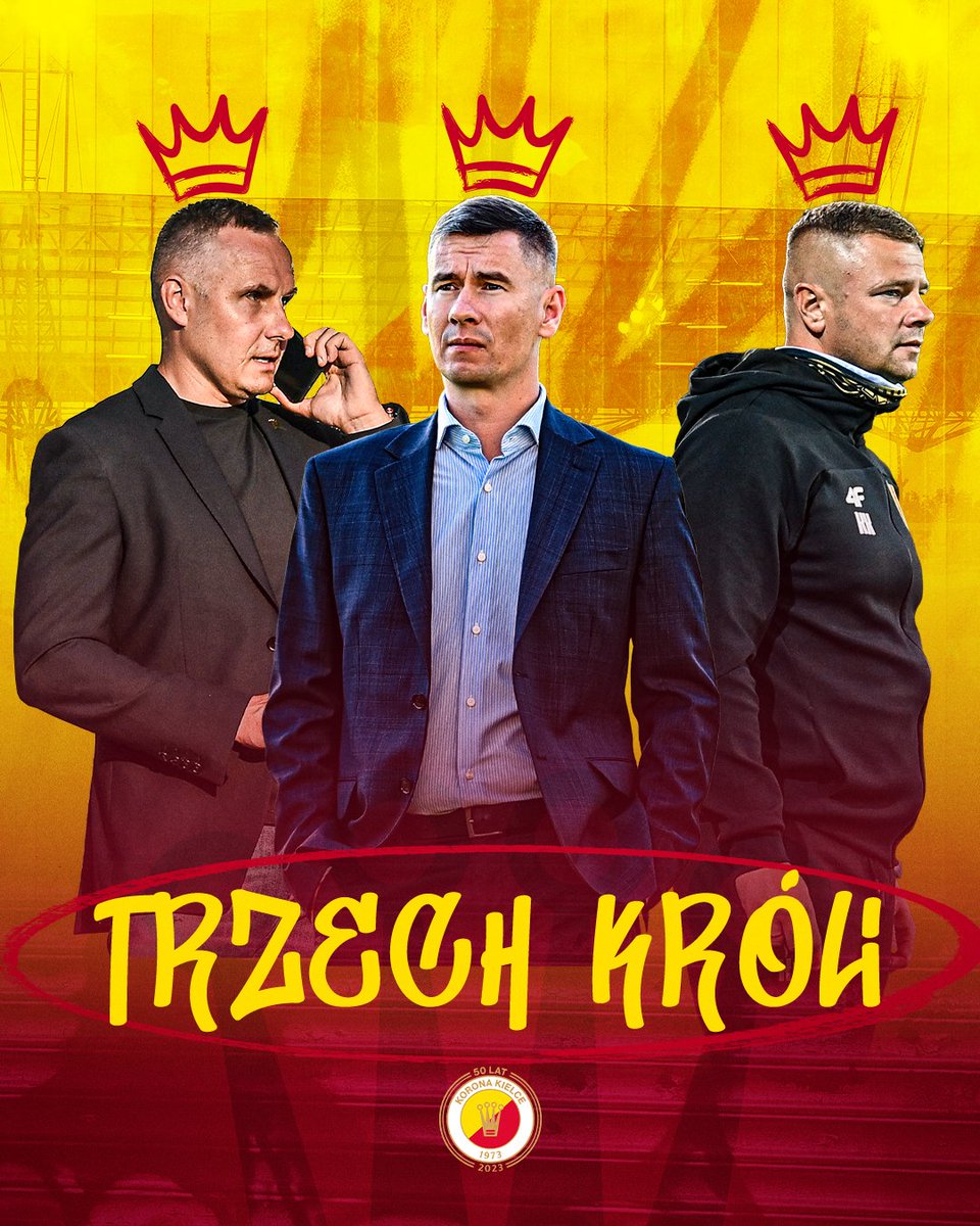 Korona_Kielce's tweet image. #TRZECHKRÓLI 😎