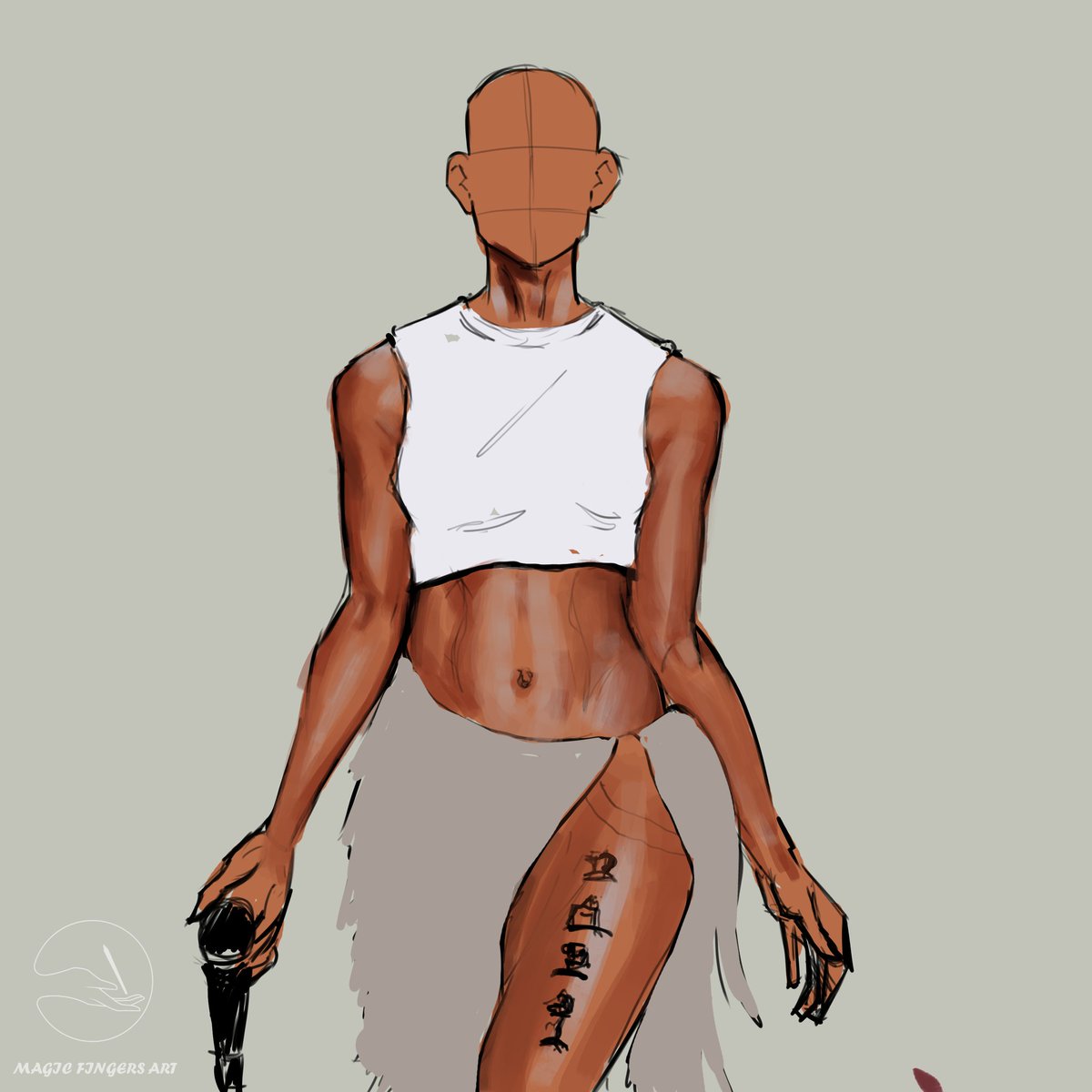 UcheAzunnaya's tweet image. #01sketchaday #warmupjanuary #ArtistOnTwitter
For warmup today , I did loose and dynamic figures in action pose ,at the end I just made a quick sketch and quick painting