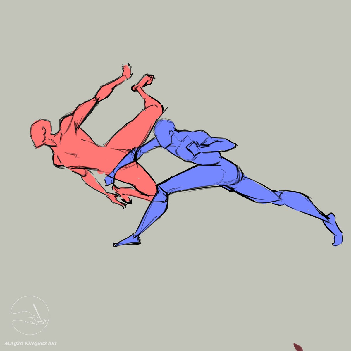 UcheAzunnaya's tweet image. #01sketchaday #warmupjanuary #ArtistOnTwitter
For warmup today , I did loose and dynamic figures in action pose ,at the end I just made a quick sketch and quick painting