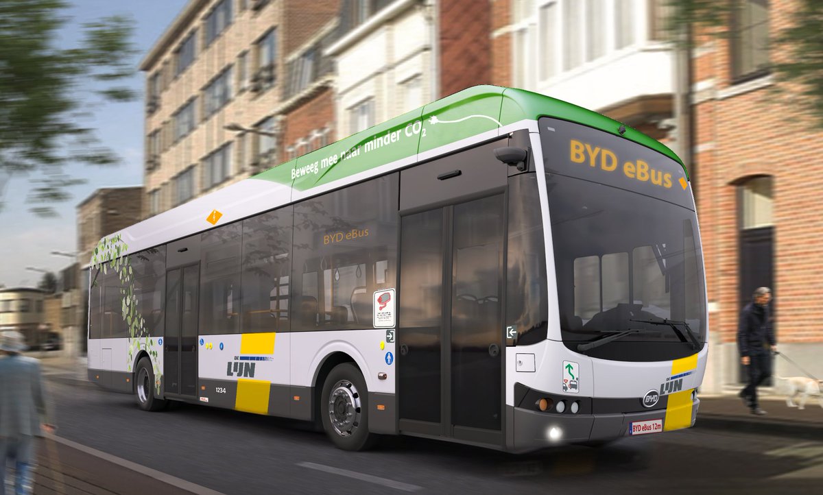 🌿 Geweldig nieuws! We hebben zojuist 92 standaard e-bussen besteld bij BYD Europe, als onderdeel van onze inzet voor een groenere vloot. Met als doelstelling volledig emissievrij openbaar vervoer tegen 2035. 🚌💚

#DeLijn #Beweegmee #Openbaarvervoer