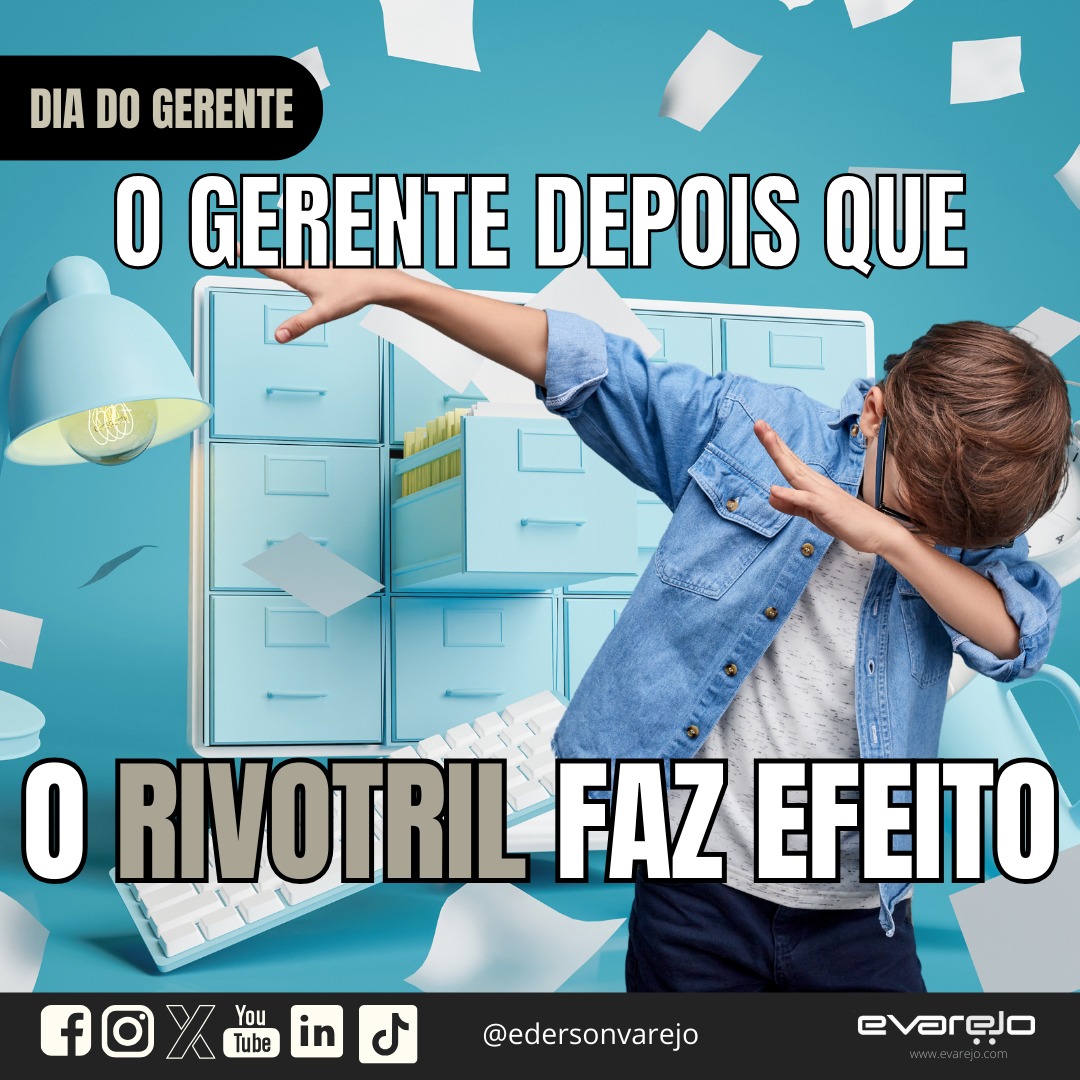 edersonvarejo's tweet photo. ⚠️🤪 Quando o gerente finalmente sente o efeito do 'Rivotril do Varejo'!
😅💊 Brincadeiras à parte, galera, o desafio de gerenciar uma loja pode ser intenso.
Lembre-se, cuidar de si mesmo é tão importante quanto cuidar do negócio.
#amoovarejo #gerenteinteligente #evarejo https://t.co/ahLJOkyQ0U