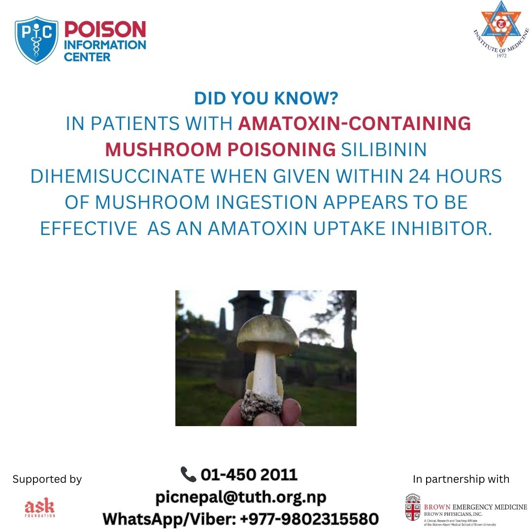 Did you know?
#mushroompoisoning #poisoninformationcenternepal