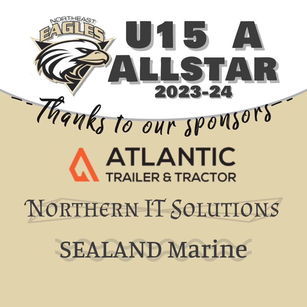 EaglesU15a's tweet photo. Shoutout to our sponsors, without you our season wouldn’t be possible. Thanks for making this an unforgettable season. https://t.co/1JSV6ey4Qw