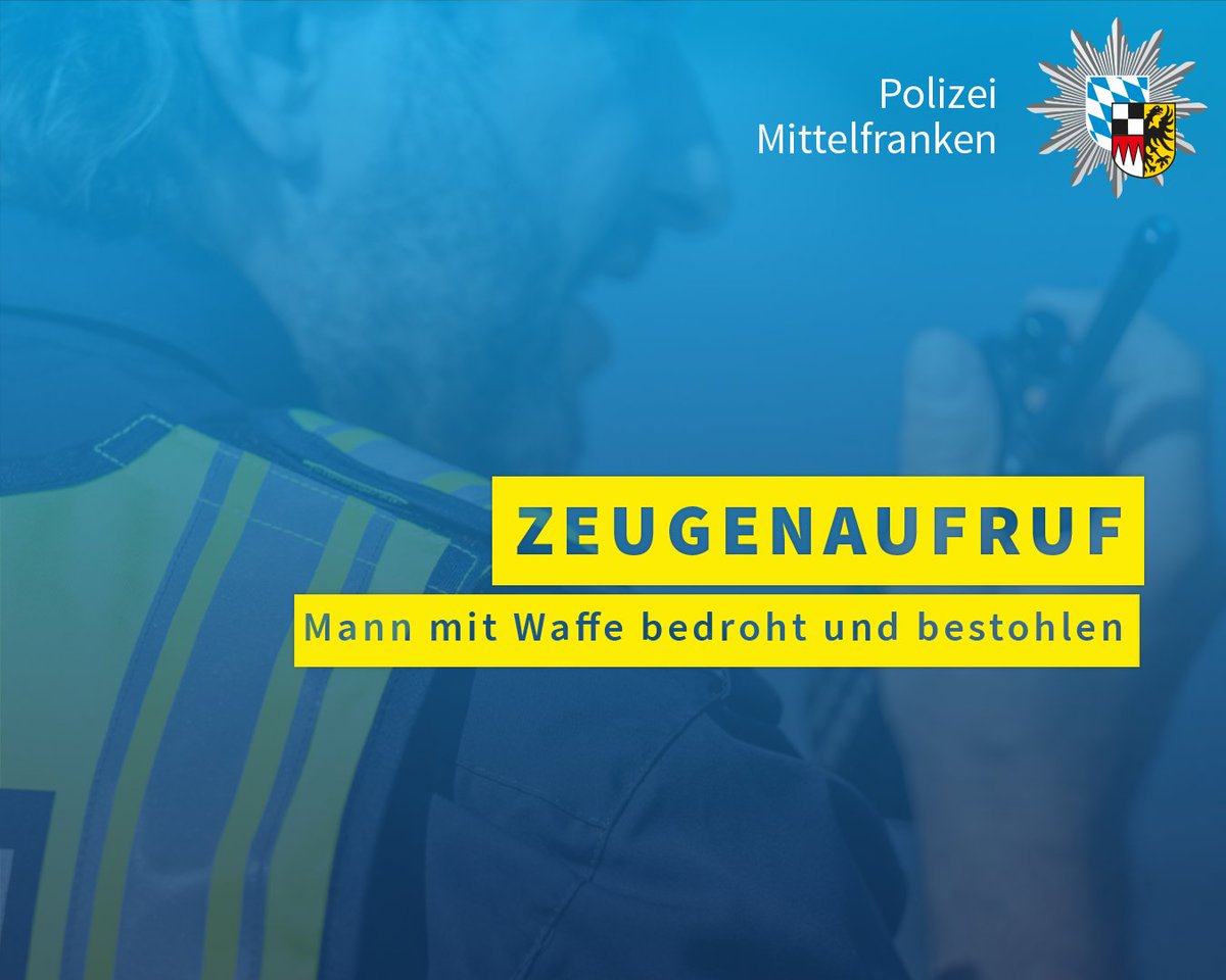 PolizeiMFR's tweet photo. Ein Unbekannter bedrohte in der Nacht zum Donnerstag an der Tank- und Rastanlage #Steigerwald Nord (Lkrs. #Erlangen-Höchstadt) einen Mann und entwendete ihm unter anderem #Bargeld. Die Kriminalpolizei Erlangen ermittelt und bittet um #Zeugenhinweise.
https://t.co/bk7FWCoo0m https://t.co/BxNLlB3glm
