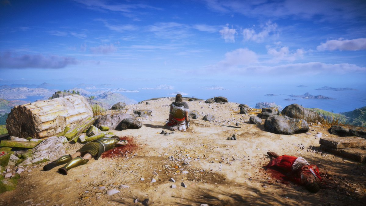 AestheticsCreed's tweet photo. @shinobi_space I have tons of in game visuals taken by me of AC: Odyssey 💘 https://t.co/VlvJlTlzY9