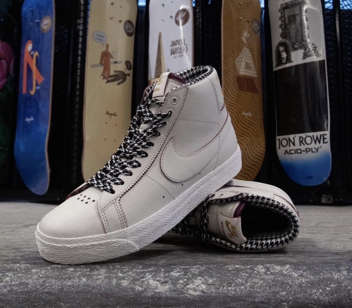 Welcome Skateshop Madrid × Nike SB Zoom Blazer Mid QS “Casa