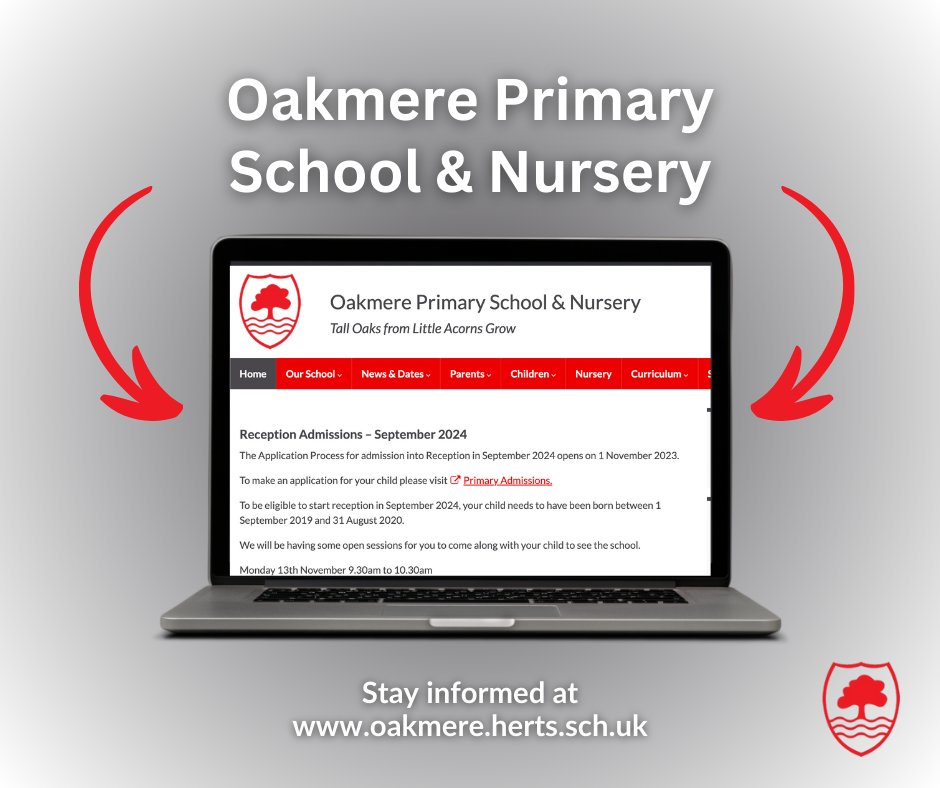 Good morning parents, 🌤️ we're so happy to welcome our pupils back to #Oakmere today! 📚🏫 You can follow this term's learning online by checking our year group curriculum pages. #stayinformed #learningresources #backtoschool 

Go to 👉 oakmere.herts.sch.uk/curriculum/cur…