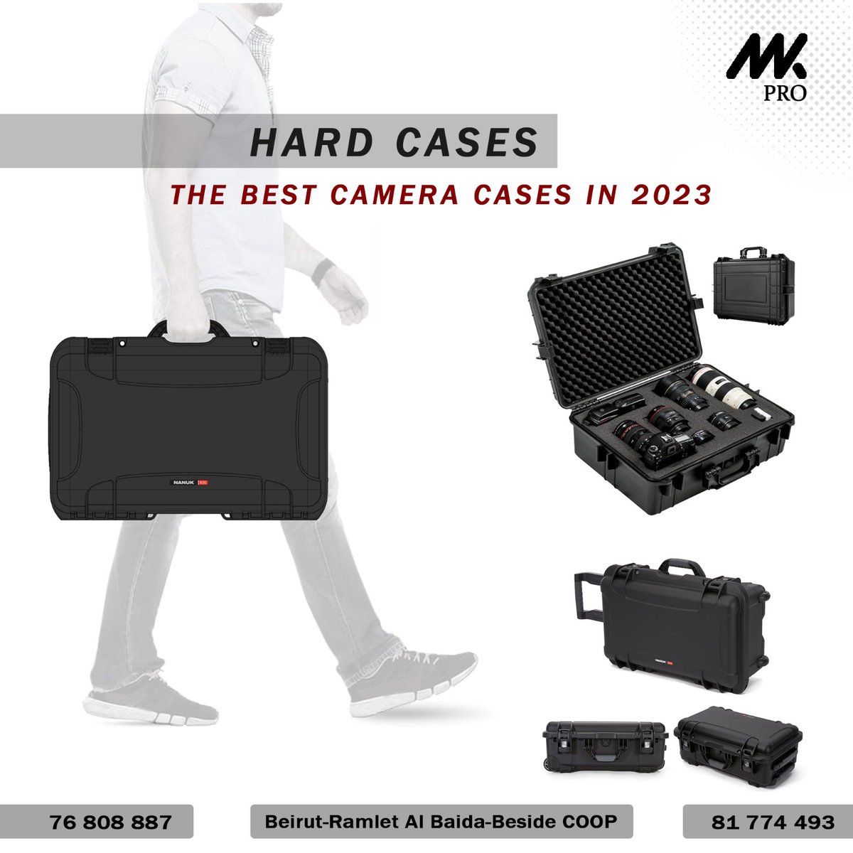 📸🔍 Searching for the best camera cases in 2023? 

Let's connect and share our passion together!
📞 81774493 / 76808887
📍Ramlet Al Bayda - Thomas Edison - Beside Coop

#hardcases #cameraprotection #topquality #photographyessentials #2023gear