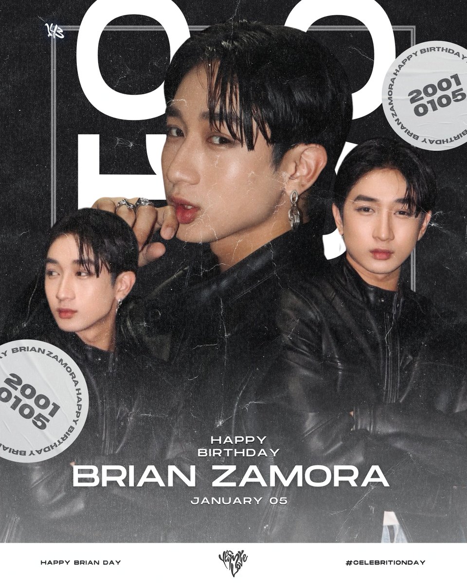 [🎂]  Another day, Another CeleBRItion! Happy Birthday to YML's Lead Vocal, BRIAN! May your birthday be filled with happiness and positivity.

Send your bright wishes to <a href="/ZamoraBri_/">bri</a>! ✨

HAPPY BIRTHDAY YML BRIAN 
#143YesMyLove <a href="/143yesmylove/">Yes My Love</a> 
#LoveBrian #CeleBRItionDay