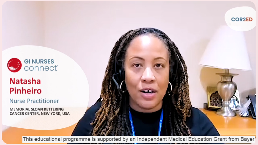 Get the nurses' perspective 👀 on the rising incidence of young-onset #colorectalcancer. #NursePractitioner Natasha Pinheiro shares her views in this clinical update video. 👉 ow.ly/B70150QjKR0 #MedEd #OncologyNursing #EAOCRC