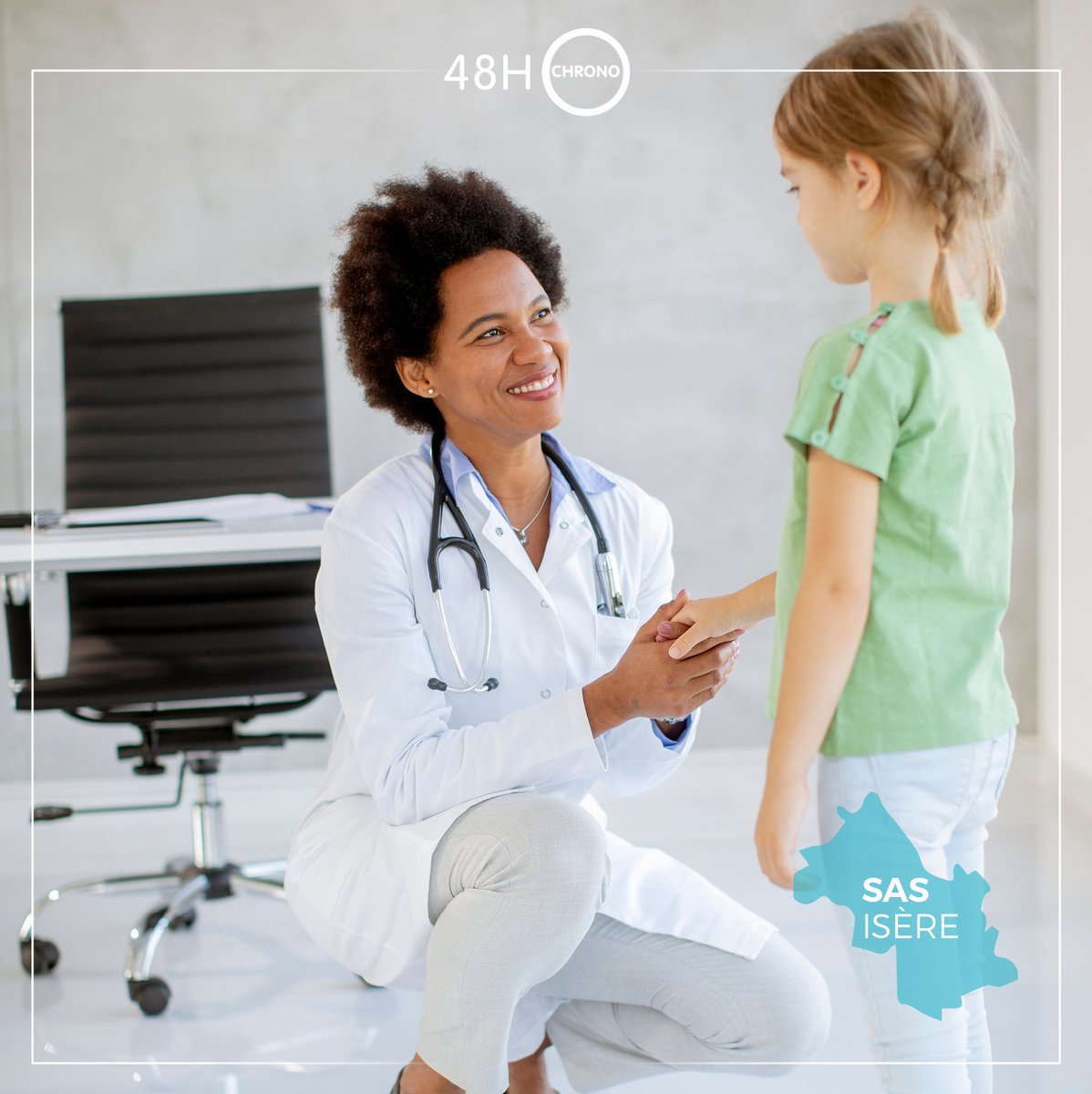 Nous sommes ravis d'accueillir le #SAS Grenoble d'Isère parmi les utilisateurs 48H CHRONO ! Un grand merci pour leur confiance 🙌🏽 En 1 semaine seulement, notre solution web de coordination des soins non programmés leur a permis d'orienter près de 100 patients sur le territoire.