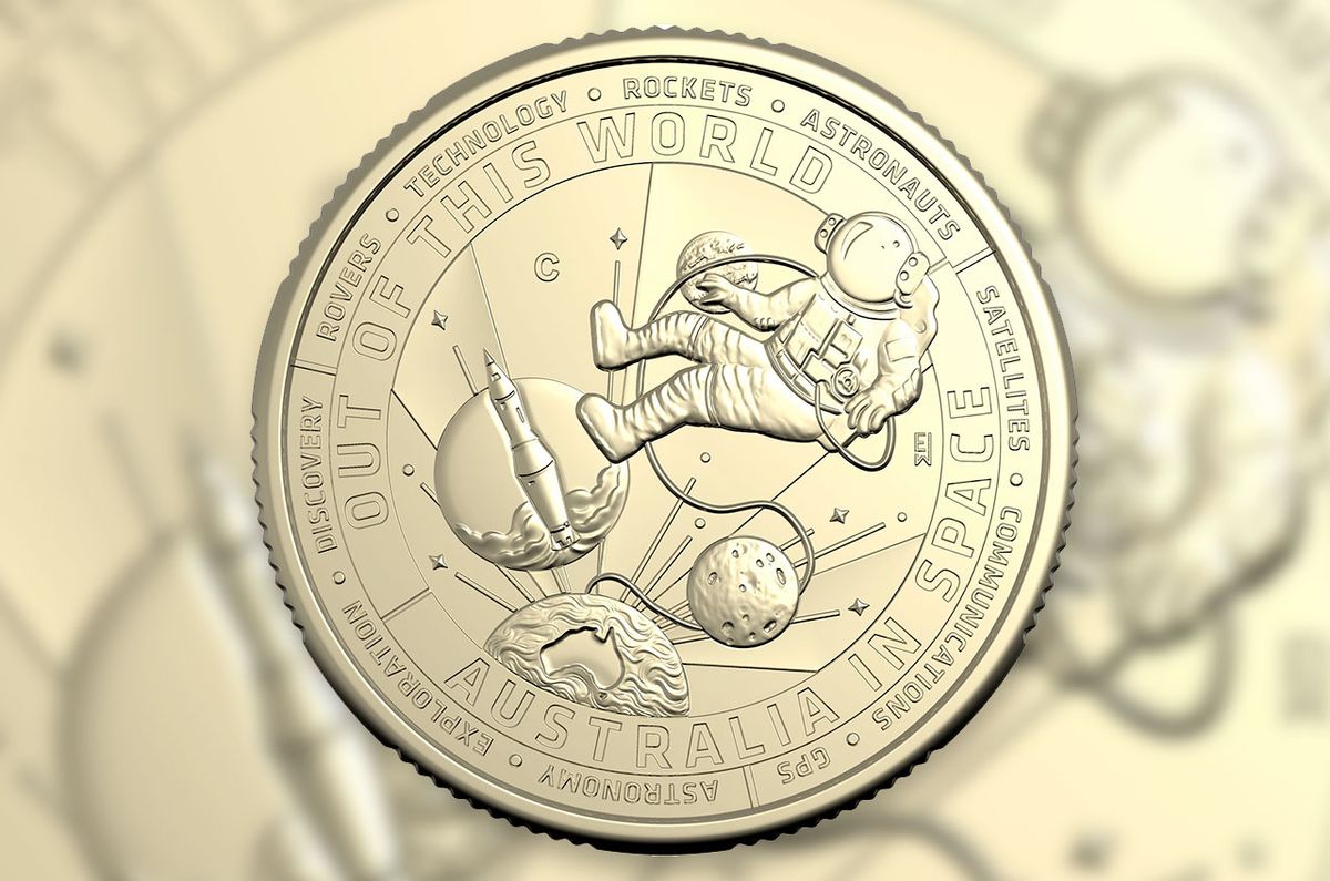 SPACEdotcom's tweet image. Australia celebrates space history on world&apos;s 1st coin minted in 2024 trib.al/HVfWfay