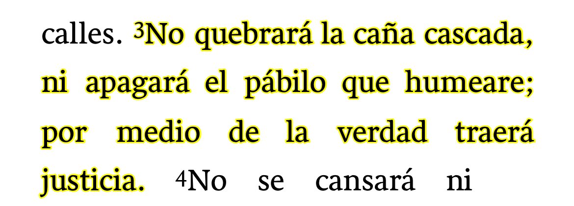ArnolEsperilla's tweet photo. ¿Que significa este versículo? Jesús jamás hizo sentir mal a nadie, siempre dijo la verdad, no ocultó el pecado de los que atendía, pero trataba el asunto con amor. Su autoridad no humilló a nadie, siempre fue siervo. Jamás se aprovechó de los débiles. #rpsp #Isaias42 https://t.co/IgkkSQ6fhK