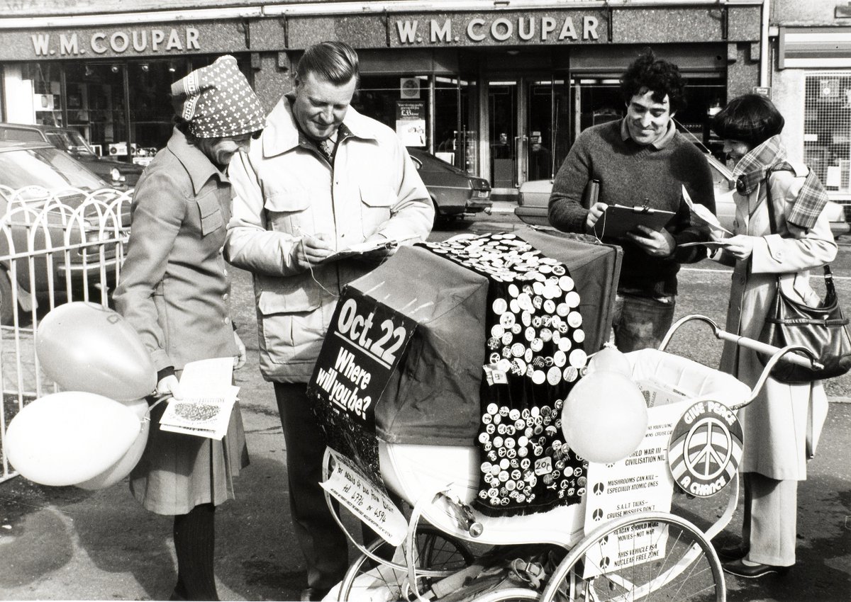 Cold War Scotland | Opens July 2024

This summer, a new exhibition explores Scotland’s critical position on the frontline of the Cold War: nms.ac.uk/ColdWarScotland

📷 : Campaign for Nuclear Disarmament protest Glasgow, c.1983 Image Scottish Life Archive, National Museums Scotland