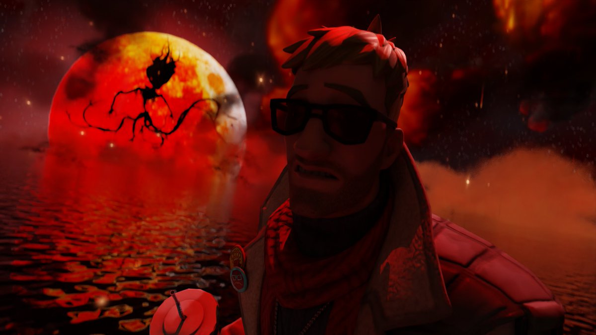 atopthe4thwall's tweet photo. New Render I made. It's called John Jones goes to McDonald's to get a soda pop, but once he walks out he ends up in the Hunters dream and shits his pants.
#FortniteArt #bloodb https://t.co/xhr28GSpJS