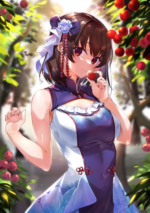 #辰年をチャイナドレスで祝うこのタグ4回目だけどチャイナはいくら貼っても良い 