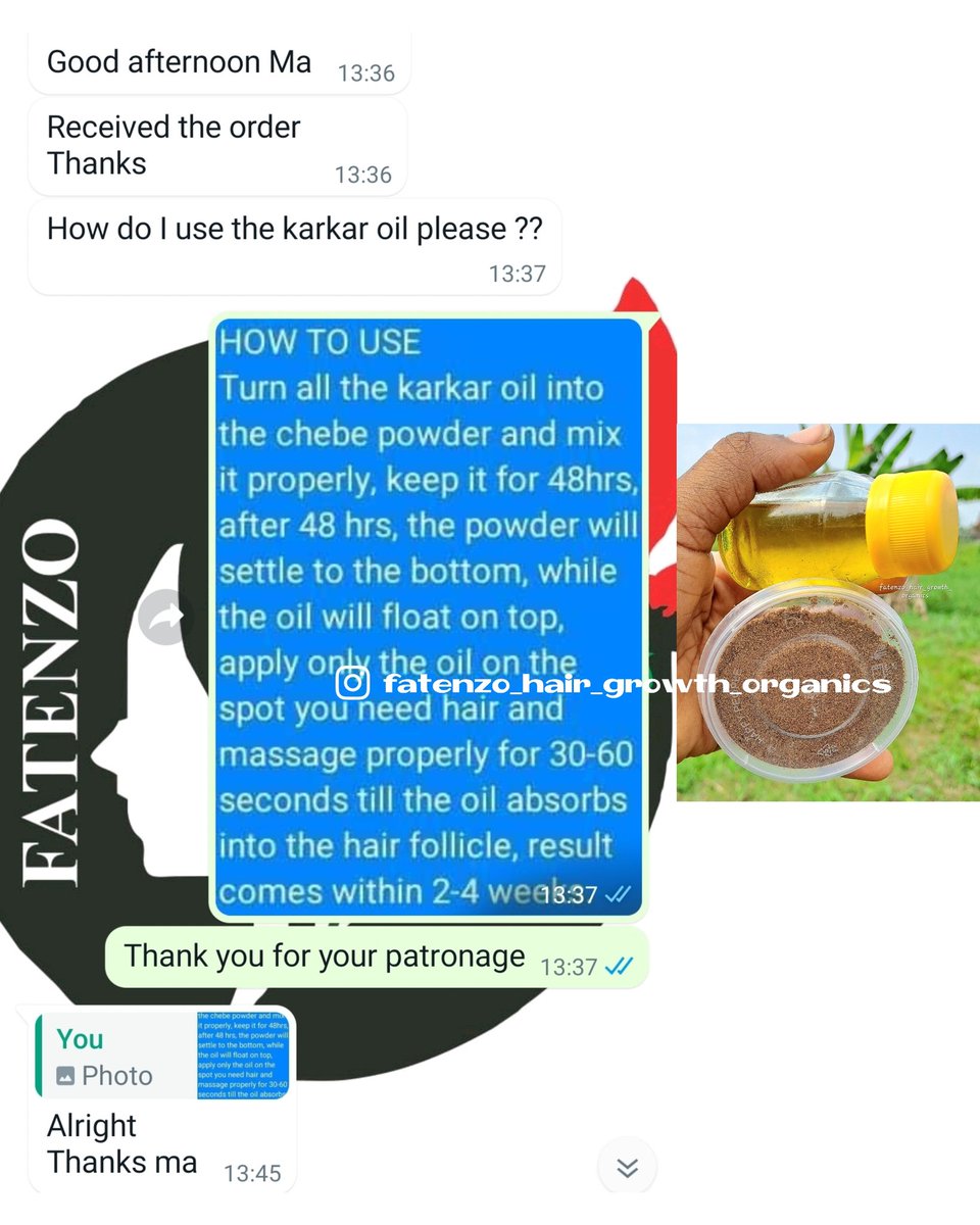 Chebe powder and karkar oil 
2 in 1 Chad women Hair secret 

#hairgrowthproducts #naturalhair #relaxedhair #hairline #beards #birthday #happy #chebepowder #instablog #phyna #layi #sabinus #davido #wizkid #Lerry #mercyeke #bbnaija #man #chioma #israel #Sophia #yuledochie #Judy