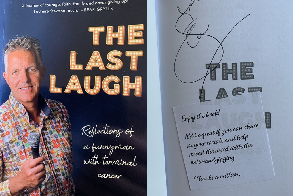 GrahamJHarris's tweet photo. It’s likely you know someone living with cancer. This book is essential reading for you to be the best friend or family member you can be #aliveandgigging @SortedMagazine @SteveLeggUK   https://t.co/2Ej0ub4OjY https://t.co/iugVoaXRqf