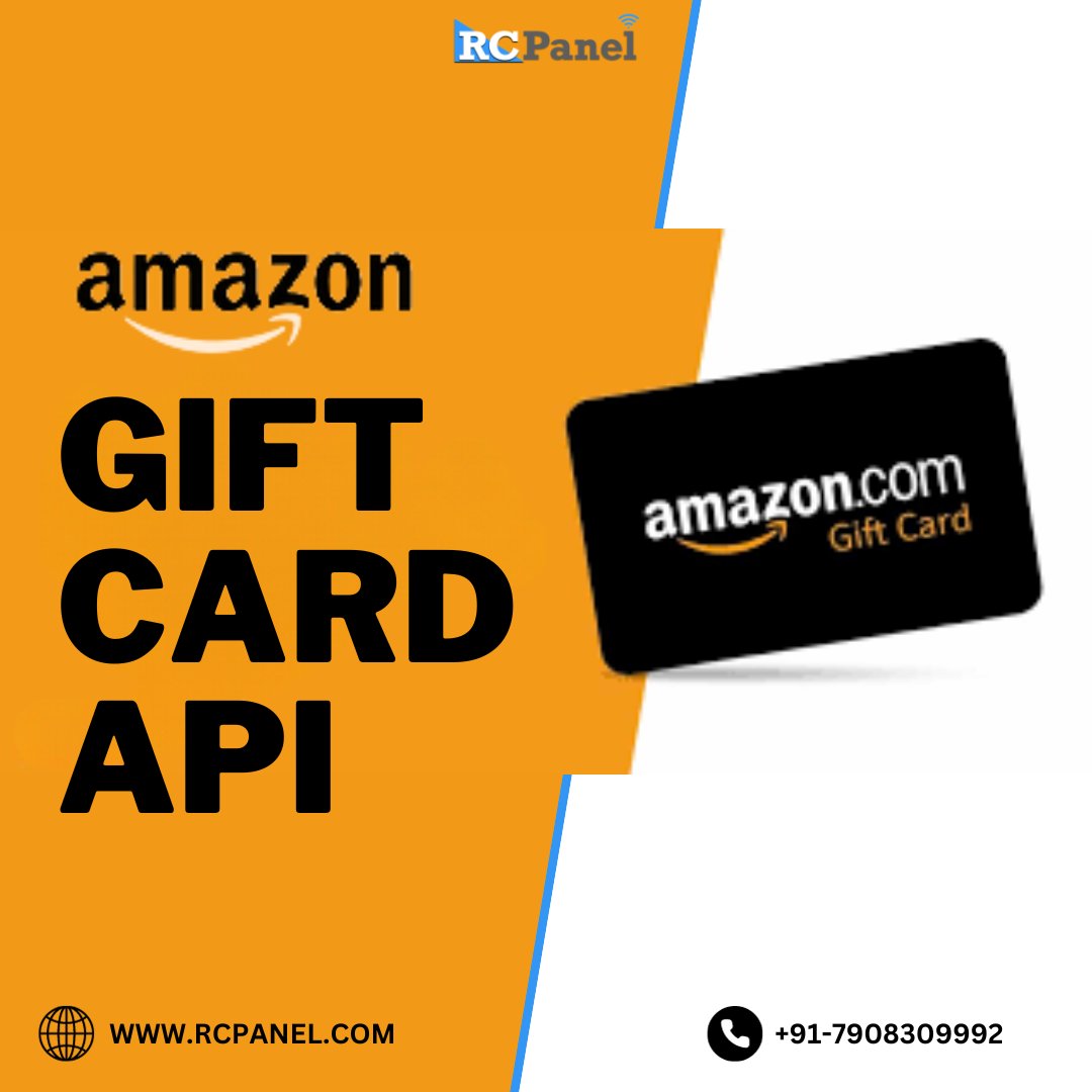 'Unlock the joy of endless choices with Amazon Gift Cards API! 🎁✨ 
Give the gift of possibilities and let your loved ones choose their perfect moment'

#AmazonGiftCard #GiftOfChoice #API
#rcpanel #rechargeapi #mobilerechargesoftwareapi