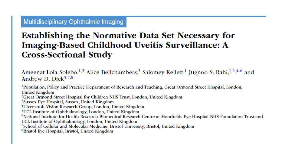 Dr Lola Solebo 💙👶🏾👁️👩🏾‍💻 tweet media