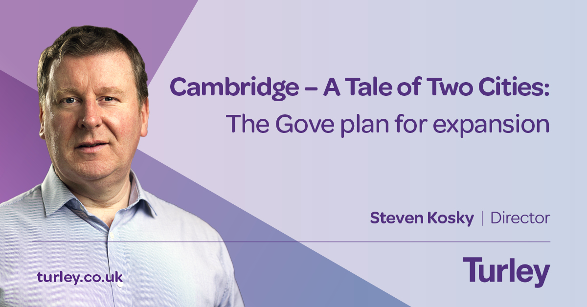 In case you missed it, in December Director, Steven Kosky shared his insights on the #NPPF updates and their impact on #Cambridge’s development: Read the full article here: turley.co.uk/comment/michae… #planning