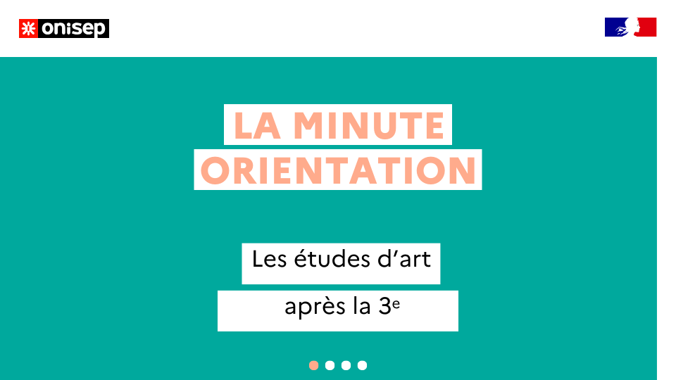 OnisepNA's tweet photo. [#LaMinuteOrientation]‍ Conseils pour étudier l'#art dès le lycée ‍! Et pour aller plus loin, "Les études d'art", collection Dossier @Onisep > https://t.co/9XjgZe6XzM #orientation #formation #STD2A #S2TMD https://t.co/cqjCgKZowc