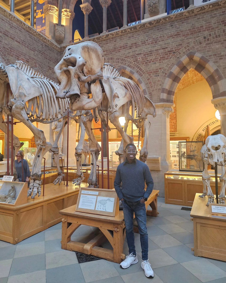 I recently visited the renowned Oxford University Museum of Natural History. Exploring various human and animal histories was enchanting, bringing to life what my biology teacher, Mr. Osbert tried to teach us in secondary school.
#Museums2024 
#Oxford