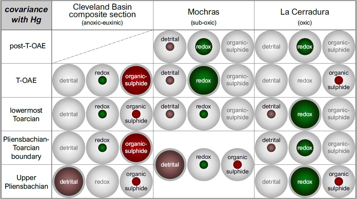 I'm delighted to share our newest paper about sedimentary mercury sequestration pathways: sciencedirect.com/science/articl… #DeadlyKissoftheLIPs #mercury #geology #phdlife #AcademicTwitter #publishorperish @TCD_NatSci