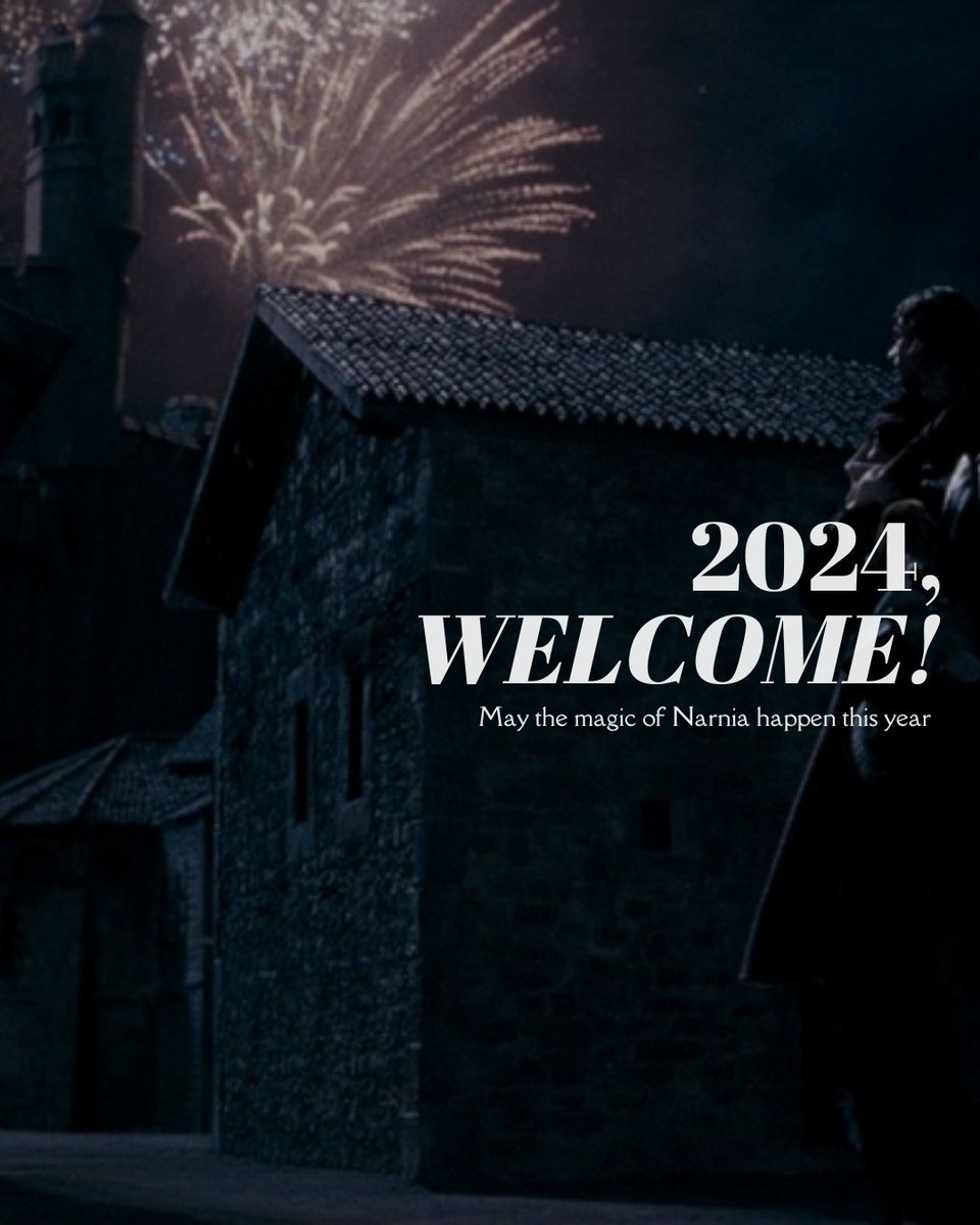 NarniaFansID's tweet photo. It's January 4th, but I hope it's not too late to say: HAPPY NEW YEAR, Narnians! I personally have something to say to welcome this 2024, it's kinda long so I fit it in these images. Have your time to read 😁 https://t.co/cSSm2znPp6