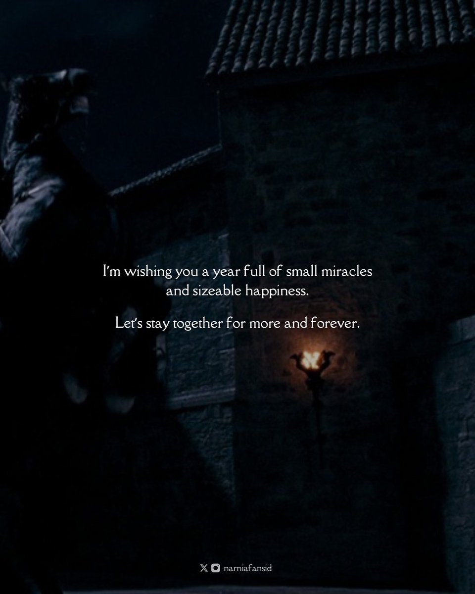 NarniaFansID's tweet photo. It's January 4th, but I hope it's not too late to say: HAPPY NEW YEAR, Narnians! I personally have something to say to welcome this 2024, it's kinda long so I fit it in these images. Have your time to read 😁 https://t.co/cSSm2znPp6