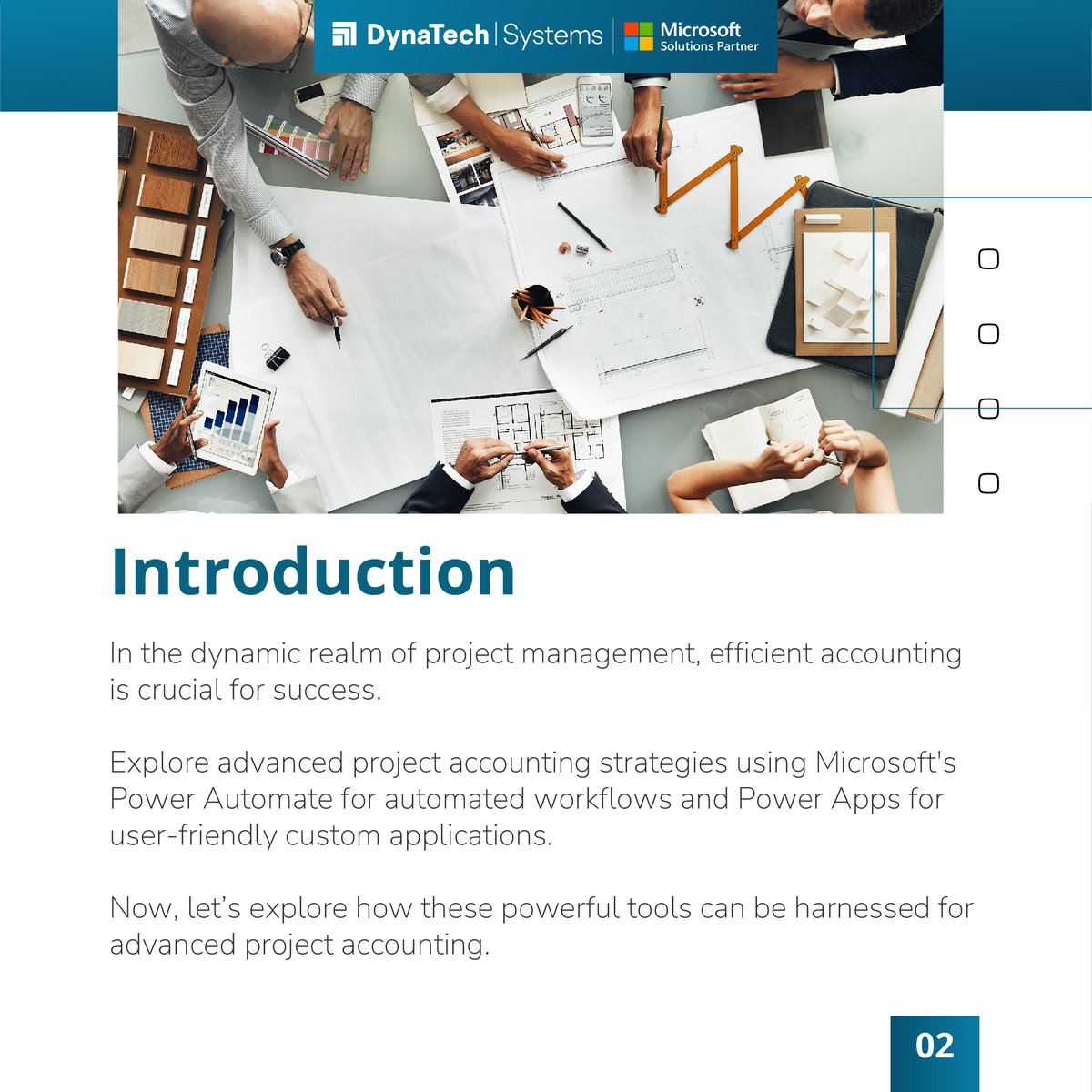 DynatechS's tweet image. Wondering how to decode project accounting complexities?
Discover the seamless world of Precision in Project Accounting using Microsoft&apos;s Power Automate and Power Apps.
From automated data entry to generative AI
#ProjectAccounting #ProjectManagement #DigitalTransformation