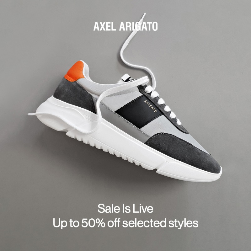 Axelarigato's tweet photo. Sale Is Live
Up to 50% off selected styles