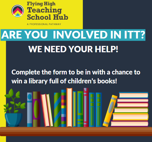 Calling schools in our Hub area

In response to new DfE reforms for ITT, we need your help! 
Please complete this short form which will help us evaluate our hub's capacity for hosting placements and inform the way ITT is supported in our area. Thank you! 
forms.office.com/e/WHT5ZwvJ3s