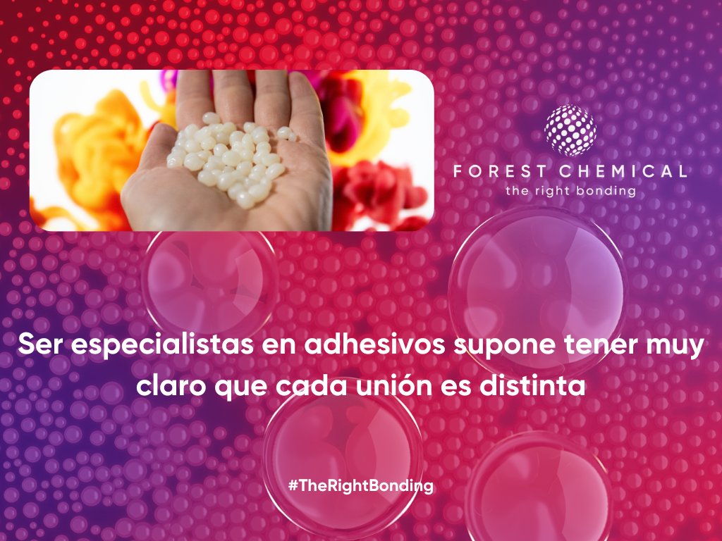 ForestChemical's tweet photo. Elegir nuestros adhesivos #hotmelt ofrece una serie de beneficios como:

✅ Secado Rápido
✅ Fuerte Adherencia
✅ Versatilidad: 
✅ Sostenibilidad
✅ Reducción de gastos

En #ForestChemical , sabemos que #TheRightBonding hace la diferencia. https://t.co/GowDhTpLVF