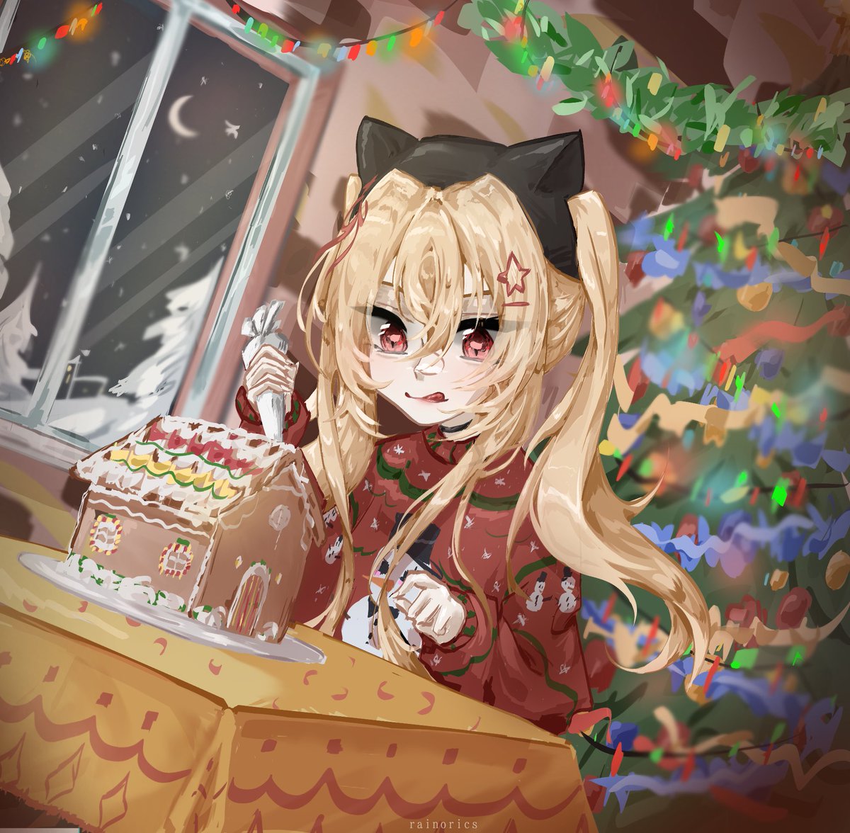 New year pic 🍾

#digitalart #illustlation #digital #animeart