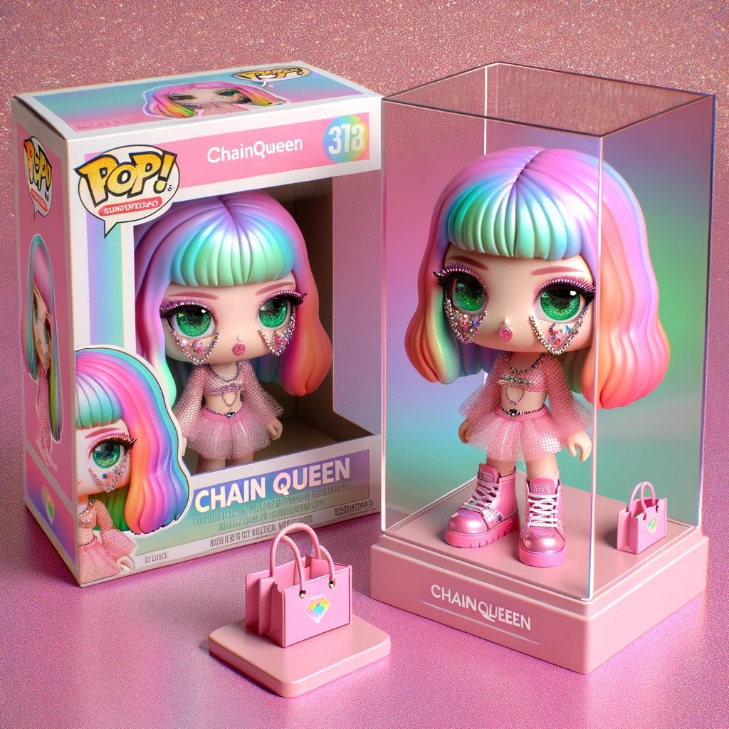 chainqueenverse's tweet photo. Gm ✨🦄💖💕 #Funko #FunkoPop #ChainQueen #AIFunko https://t.co/UFxI82dfKY