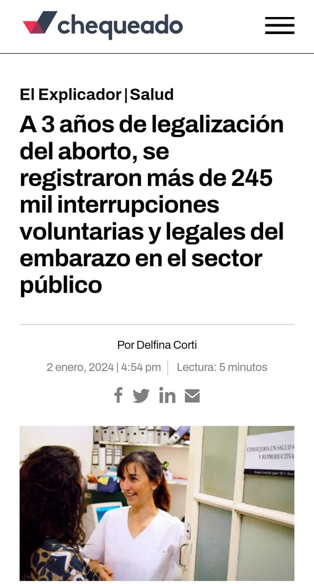 HAY QUE FRENAR ESTO YA 
Según «Chequeado», en Argentina hay 223 abortos por día (223*365)*3 
Y no se cuentan obras sociales o sector privado.