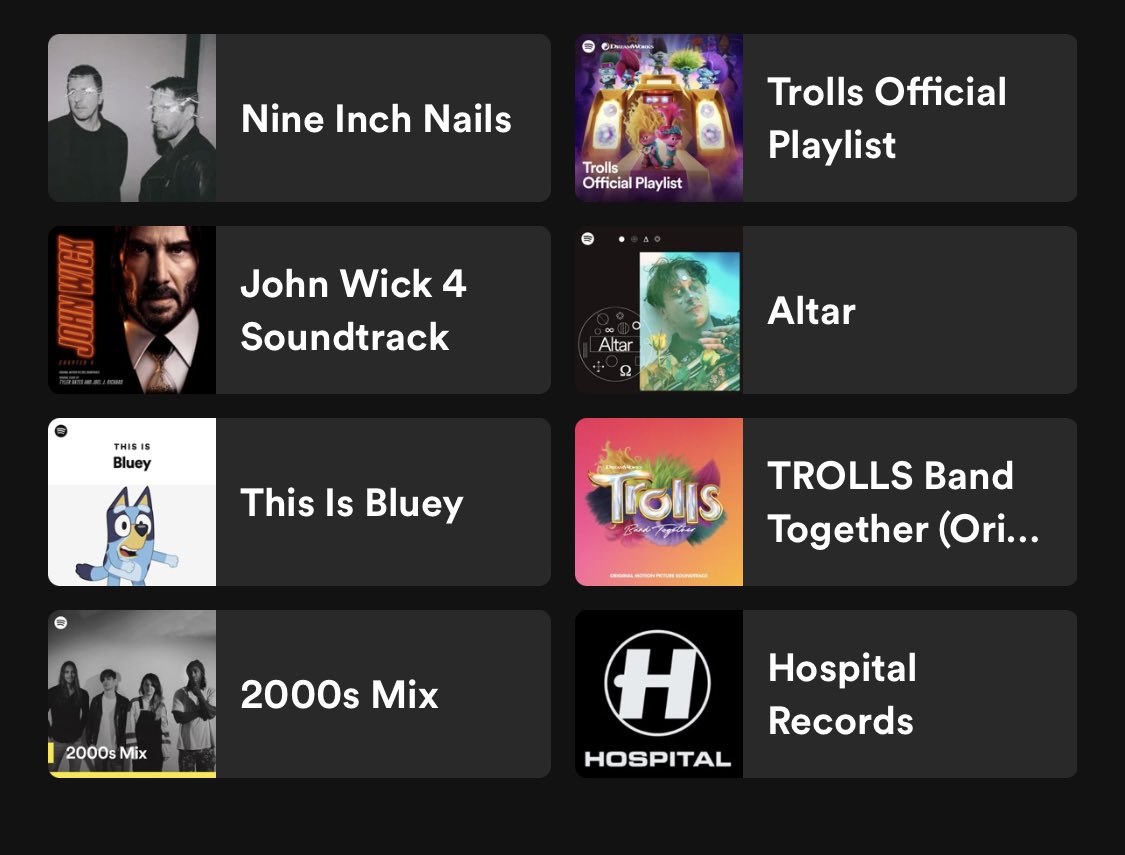 Spotify must be so confused