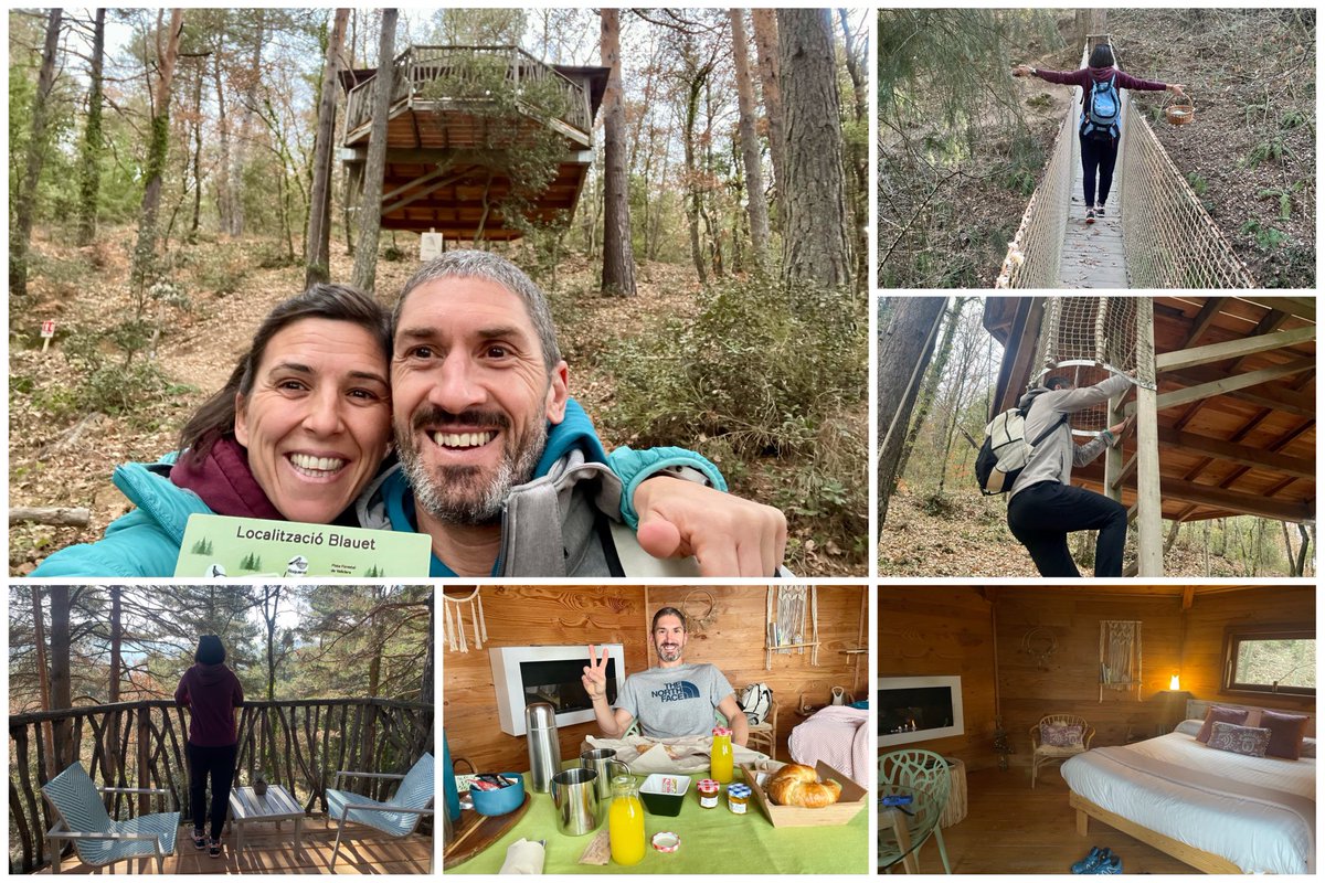 Piles carregades!! Quin santuari 🍃🧘🏻😍 <a href="/Cabanes_Arbres/">Cabanes als Arbres</a>