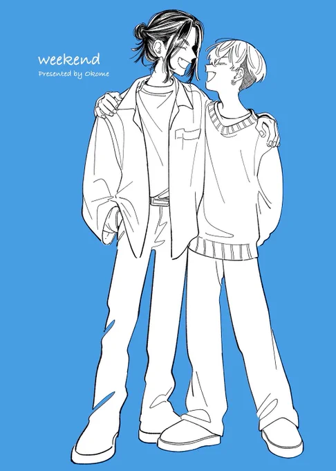 🐺1/7 笑って泣いて愛羅武勇7 ご案内❄️

5号館L15a/生米
▶︎新刊(のみ)
全年齢/A5/40p/400円(会場価格)
同棲ばじふゆモノクロイラスト本

▶︎トリオキニ(相互フォロワーさん向け)
https://t.co/rgQQzkfizv
▶︎通販🐯
https://t.co/ZU5kWP3joV 

画像は表紙とサンプル、当日の目印ポスターです🔆 