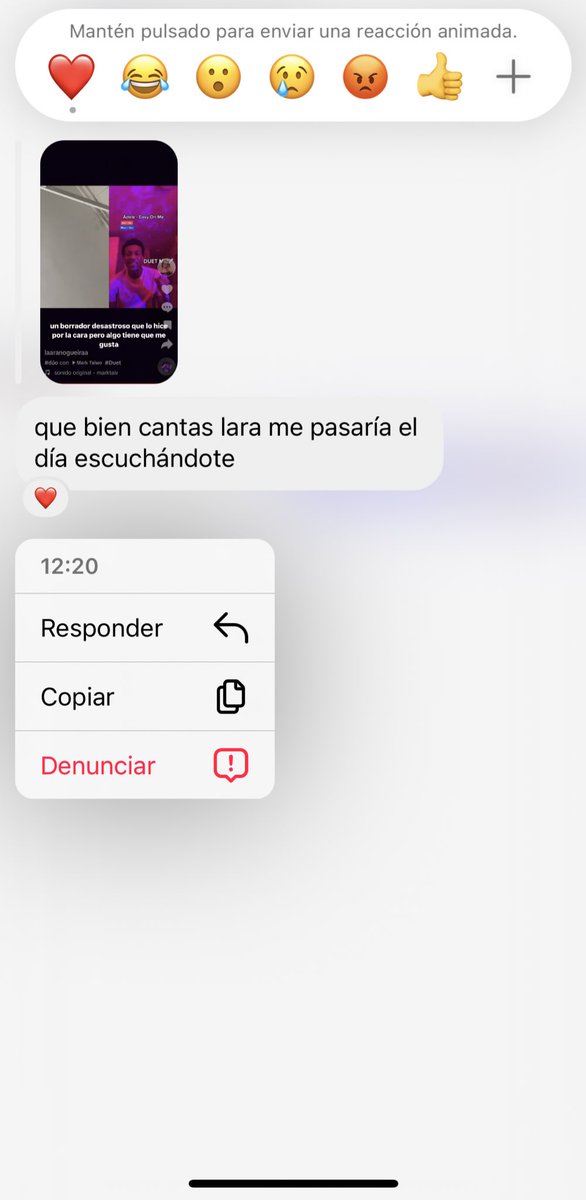 de las cosas más bonitas que me pueden decir