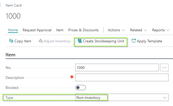 Is it a bug that you can create stockkeeping units for items that has type = non-inventory? 🤔
Tried BC22.5 and BC23.2
#bcalhelp #msdyn365bc