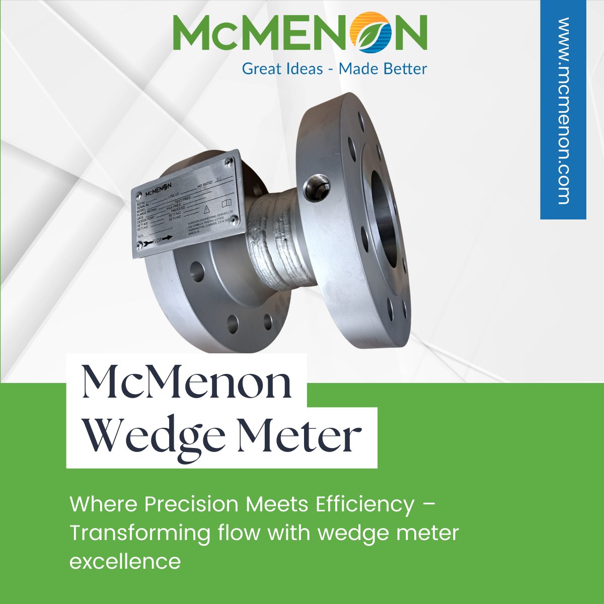 McMenon were tasked by a US-based energy firm, with replacing a vortex meter while maintaining current installation length. Recognising the unique challenges posed by the high density and highly viscous tar in the processes, we recommended the wedge meter as the ideal solution.